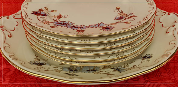 Porcelán Étkészlet