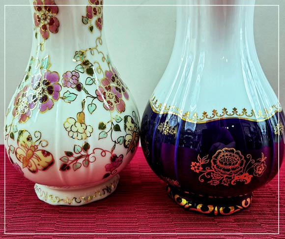 Porcelán Zsolnay váza