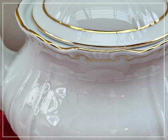 Porcelán kávés készlet