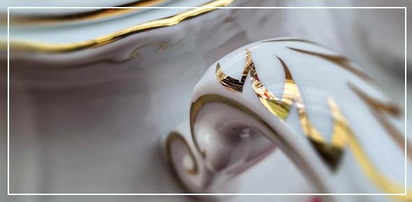 Porcelán kávés készlet