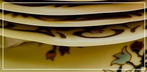 Porcelán Zsolnay készlet